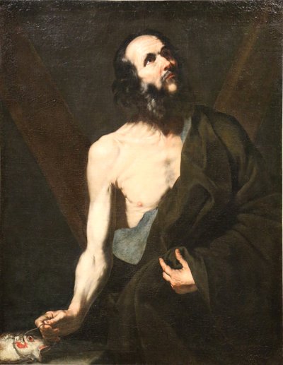 Saint Andrew by Jusepe de Ribera